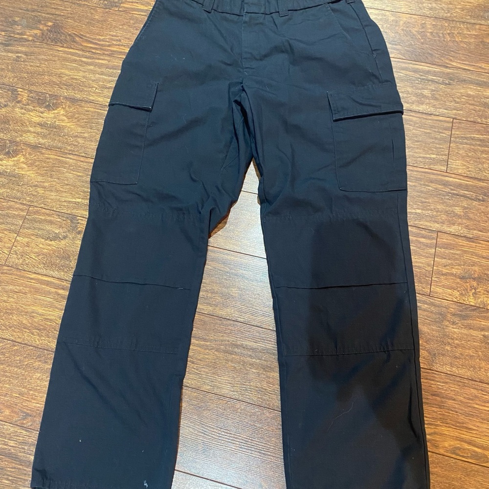 Men's Black Cargo Pants